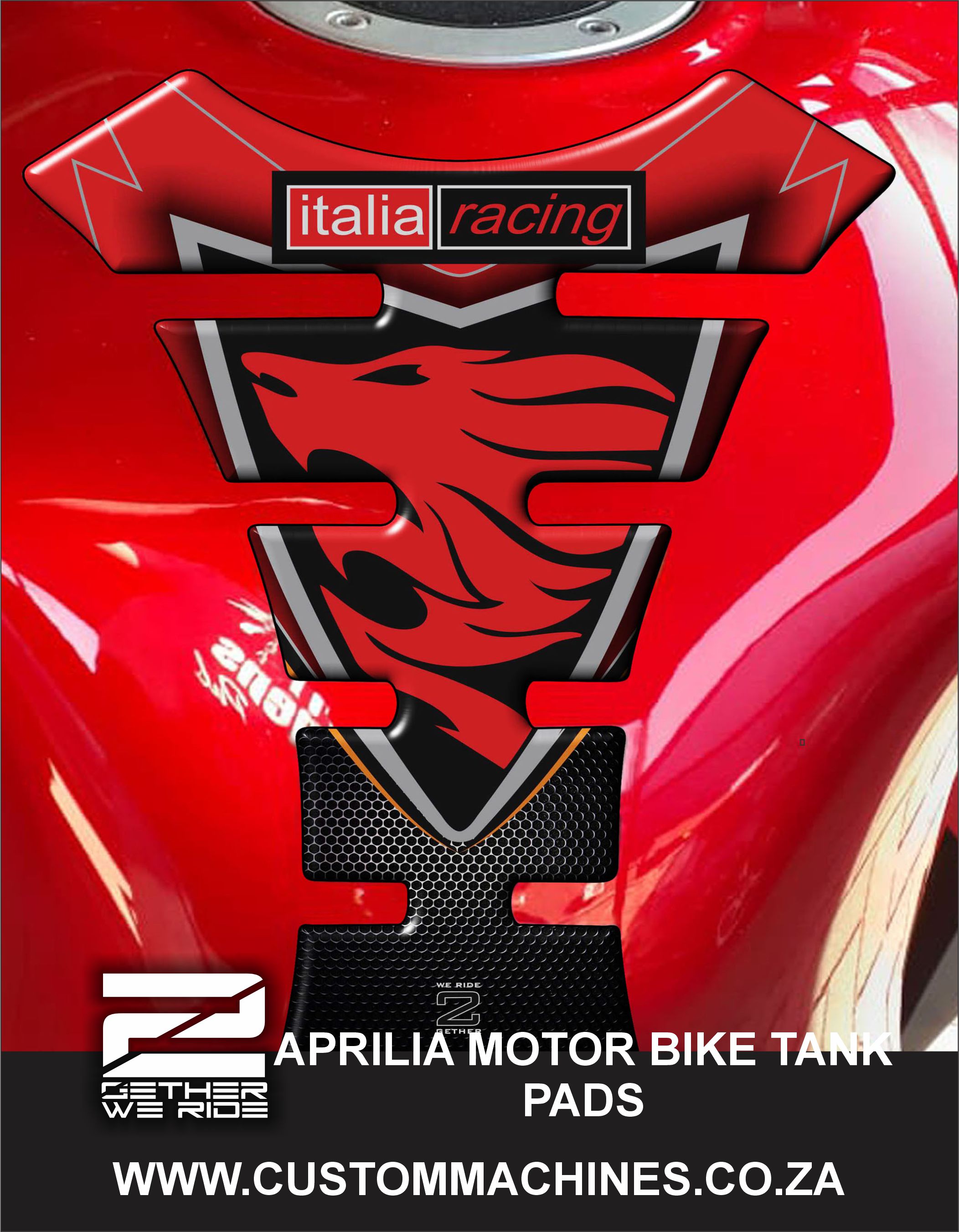 Aprilia Tank Pads